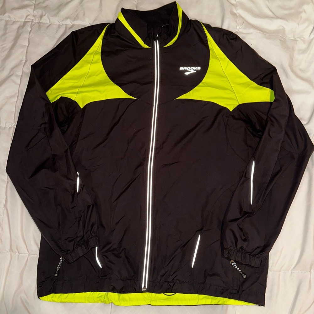 Brooks, Large, full-zip, running jacket